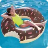 KRUMAD Ciambella galleggiante marrone gonfiabile - Ø 75 cm Anteprima dell’immagine prodotto 12
