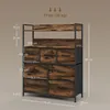 HOMCOM Kommode mit 7 Stoff Produktbild-Vorschau 3