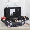 Relaxdays Kosmetikkoffer, für Make-Up, Nagellack, Produktbild-Vorschau 2