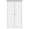 vidaXL Szafa BODO biało-brązowa 99x53,5x173 cm drewno Podgląd zdjęcia produktu 3