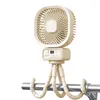 Tragbarer Ventilator Kinderwagen, 270° Drehung Ventilator Produktbild-Vorschau 7