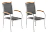 Merxx Gartensessel Siena 2er Set, stapelbar - Produktbild-Vorschau 1