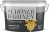 Wandfarbe Trendfarbe New Black schwarz innen matt Schöner Produktbild-Vorschau 1