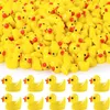 120 mini-canards résine jaune mini-canards pour décoration, Voir les images du produit 1