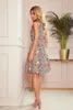 Numoco Damenkleid in A-Linie Victoria mehrfarbig L Produktbild-Vorschau 2