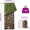 vidaXL Schlafsack für Erwachsene Camping 3 Jahreszeiten Produktbild-Vorschau 4