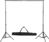 vidaXL Systém fotografického pozadí 300 x 300 cm Bílá Náhled obrázku produktu 1