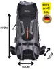MAITY 80L großer Trekkingrucksack Schwarz Produktbild-Vorschau 2
