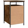 vidaXL Comodino rovere fumé 40x42x60 cm materiale a base di Anteprima dell’immagine prodotto 9