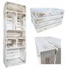 A collage of vintage-style wooden crates, some stacked and some shown individually. Produktbild-Vorschau
