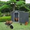 HATTORO S200 Gerätehaus Metall Gartenhaus Metallgartenhaus Produktbild-Vorschau 4