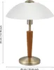 Eglo 87256 Solo 1 Lampada da tavolo Ø 26 cm Bianco brunito Anteprima dell’immagine prodotto 4