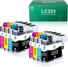 8x Greensky lc223 Druckerpatronen Ersatz zu Brother LC-223 Produktbild-Vorschau 1