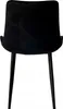 Ekspand | Sedia in velluto LR800 - Nero - Imbottita, Design Anteprima dell’immagine prodotto 8
