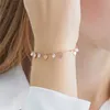 Armband Herzen 925er Silber rosé Zirkonia Produktbild-Vorschau 2