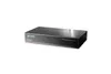 A black network switch is shown against a white background. Produktbild-Vorschau