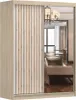 Armoire à portes coulissantes Armoire 150 cm Sonoma/blanc Voir les images du produit 11