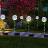 4er Pack 6-LED Garten Solarlampen Löwenzahn Blumen Produktbild-Vorschau 8