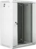 Lanberg WF01-6418-10S Rack 18U Wandmontiertes Regal Grau Produktbild-Vorschau 1