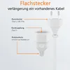 ORSEM 5m Stromkabel Verlängerung Netzkabel Produktbild-Vorschau 3