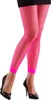 Attraktive Neon-Leggings für Damen 80er Jahre Neonpink Produktbild-Vorschau 1