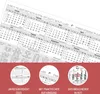 4 Monatskalender 2026 Wandkalender mit Schieber - großer Produktbild-Vorschau 5