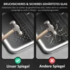 Kúpeľňové zrkadlo HOMCOM s LED osvetlením, Náhľad obrázku produktu 8