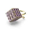 Swarovski - 5629238 - Curiosa - Goudkleurig - Prsteň - 55 Náhľad obrázku produktu 1