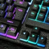 Klawiatura mysz gamingowa LED RGB zestaw dla graczy USB PC Podgląd zdjęcia produktu 4