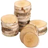 Baumscheiben 20 Stk. Dekoholz Holzscheiben Holzplatten 10 - Produktbild-Vorschau 1