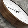 Holzwerk FELSBERG (FUNK) moderne 30 cm Holz Funk Wanduhr Produktbild-Vorschau 5