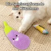 Katzenminze Spielzeug Katze,Lustiges Auberginen-Design, Produktbild-Vorschau 4