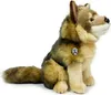 Kuscheltier Wolf sitzend 28 cm hoch Plüschtier * ESCADA Produktbild-Vorschau 6