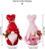 2X Saint-Valentin Lutins en peluche Décoration pour table Voir les images du produit 2