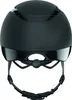 A black riding helmet shown from the back. Produktbild-Vorschau