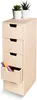 Creative Deco Mini Cassettiera in Legno 15x20,5x47 cm | 5 Anteprima dell’immagine prodotto 1