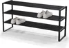 REX SR 2 - 100 cm Schuhregal - Schwarz Produktbild-Vorschau 3