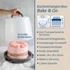 Dr. Oetker Transportbox für Kuchen extra hoch  Runde Produktbild-Vorschau 2