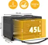 TZS First Austria - Mini Backofen mit Kochplatten 45L 3200W Produktbild-Vorschau 2