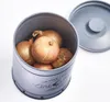 ZELLER PRESENT Vorratsdose Zwiebel Metall Ø13,7cm H18,4cm Produktbild-Vorschau 2