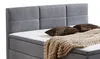 Boxspringbett - 180 x 200 cm - Braun - Grau - Webstoffbezug Produktbild-Vorschau 12