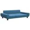 vidaXL Letto per cani blu 100x54x33 cm in velluto Anteprima dell’immagine prodotto 1