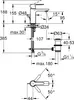 Grohe Lineare Mitigeur monocommandé pour lavabo, XS-Size, Anteprima dell’immagine prodotto 4