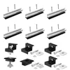 6x Solarmodul Halterung 12 cm Balkonkraftwerk Halterung Produktbild-Vorschau 5