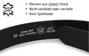 Ledergürtel  GERMANY, Gürtel für Damen und Herren, 3.8 cm Produktbild-Vorschau 3