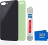 MMOBIEL Akkudeckel für iPhone 8 Plus (SCHWARZ) Glas Produktbild-Vorschau 1