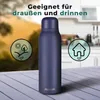Noaton Naturaq 600ml, Blau, selbstreinigende isolierte UV-C Produktbild-Vorschau 3
