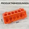 4er-Set Hühnerfutterautomat mit Klappdeckel, Spill-Proof Produktbild-Vorschau 7
