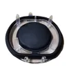 A close-up, top-down view of a vacuum cleaner dustbin lid. Produktbild-Vorschau