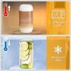Bicchieri con coperchio e cannuccia 500ml, set di 4 Anteprima dell’immagine prodotto 4